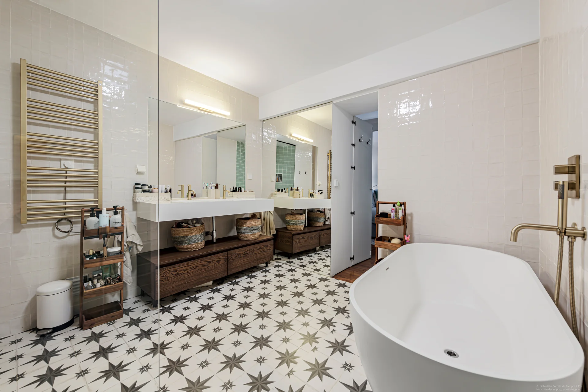 Master suite vanity area